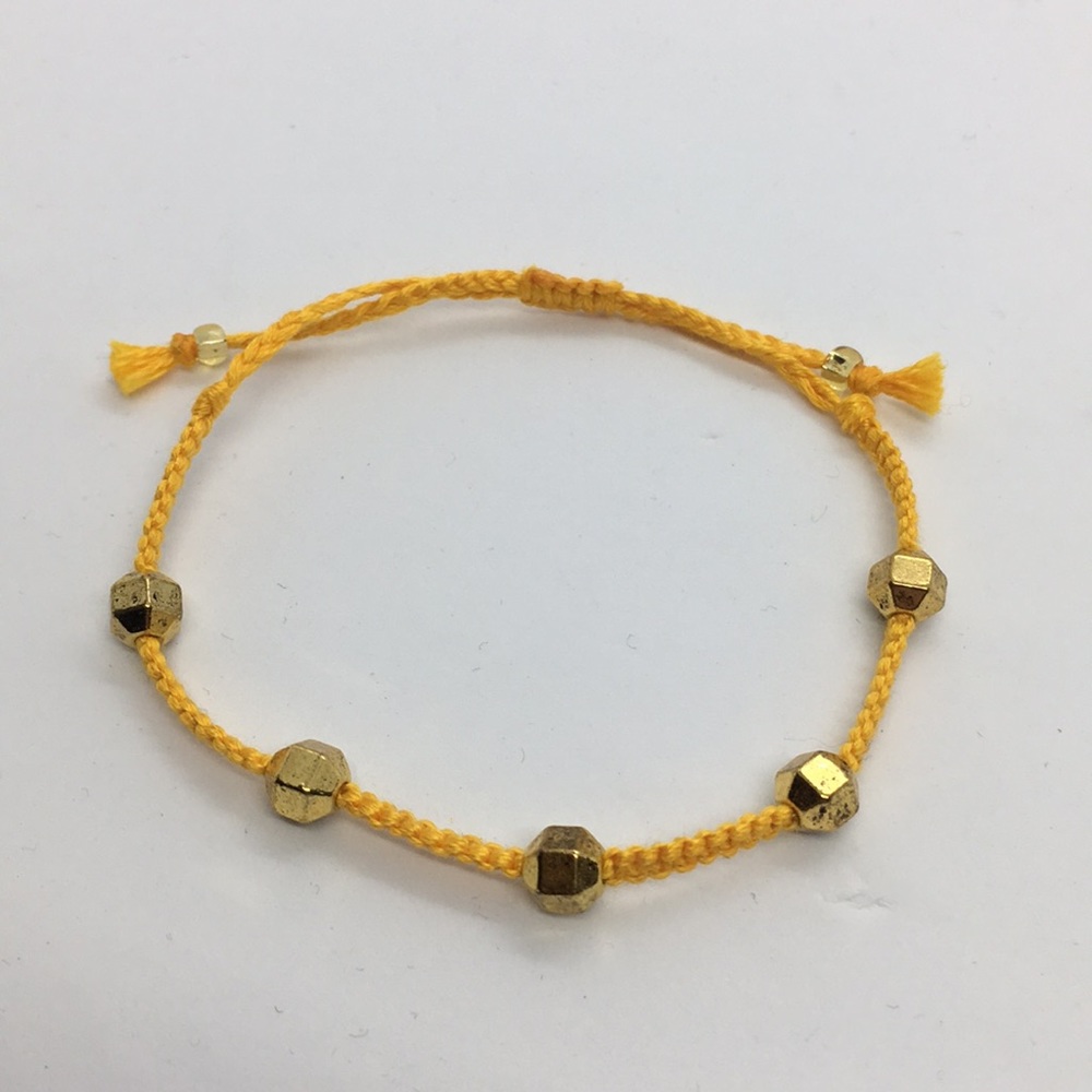 Handmade Beaded Macrame Friendship Bracelet - Picture 5 of 12
